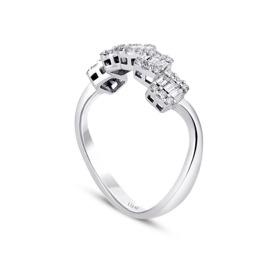 0.40 Carat Diamond Baguette Ring