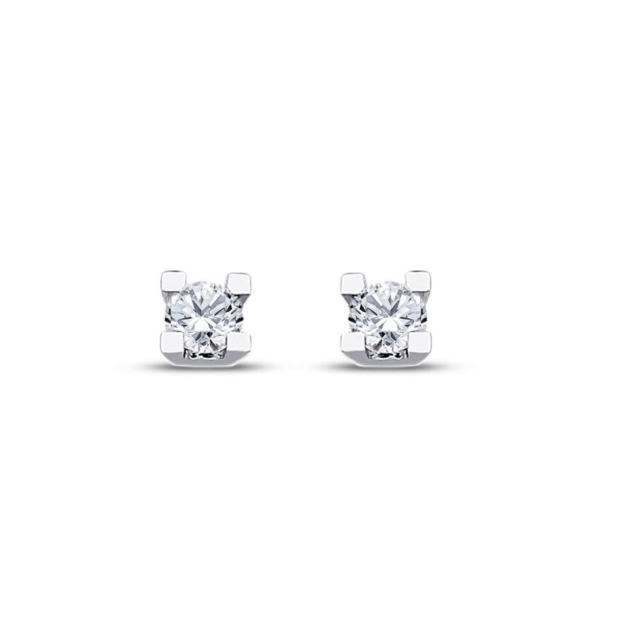 0.30 Carat Diamond Solitaire Earring