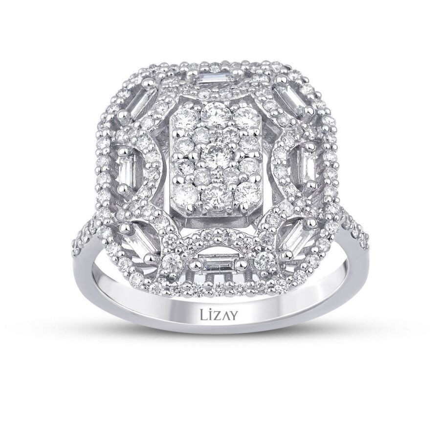 0.87 Carat Diamond Trend Ring