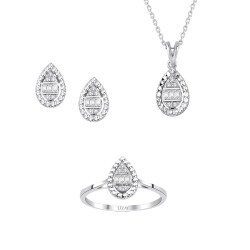 0.21 Carat Diamond Baguette Mini Set