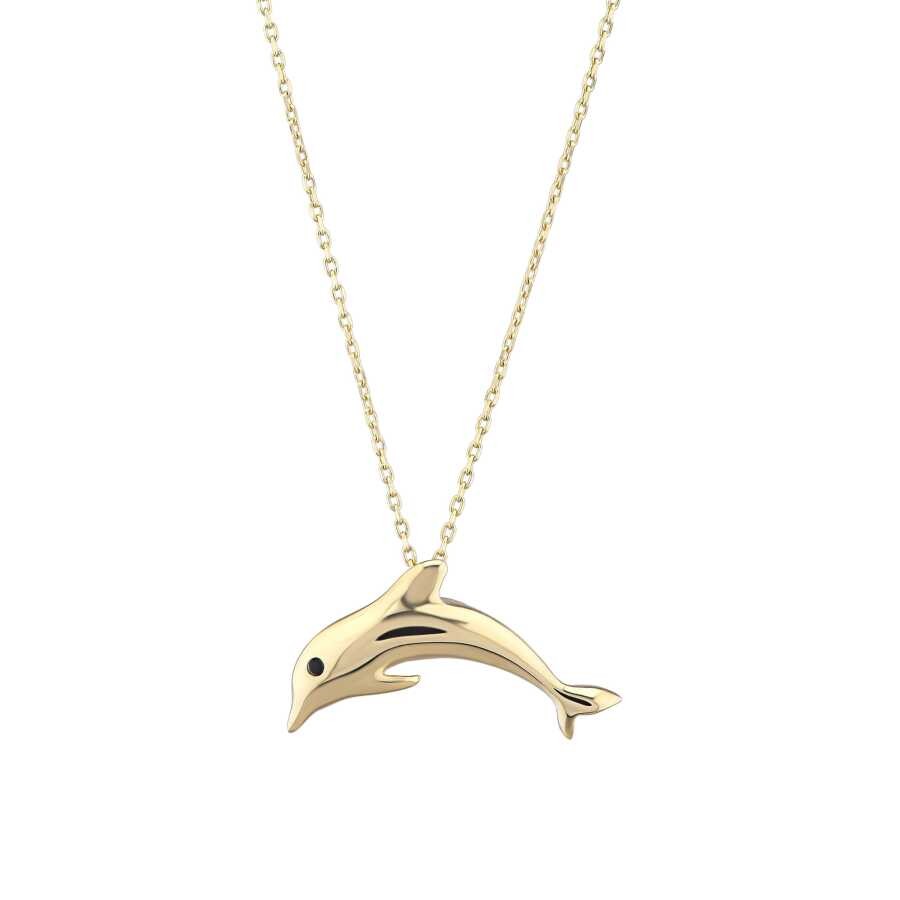 Gold Dolphin Necklace
