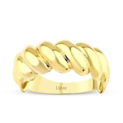 Gold Twisted Ring