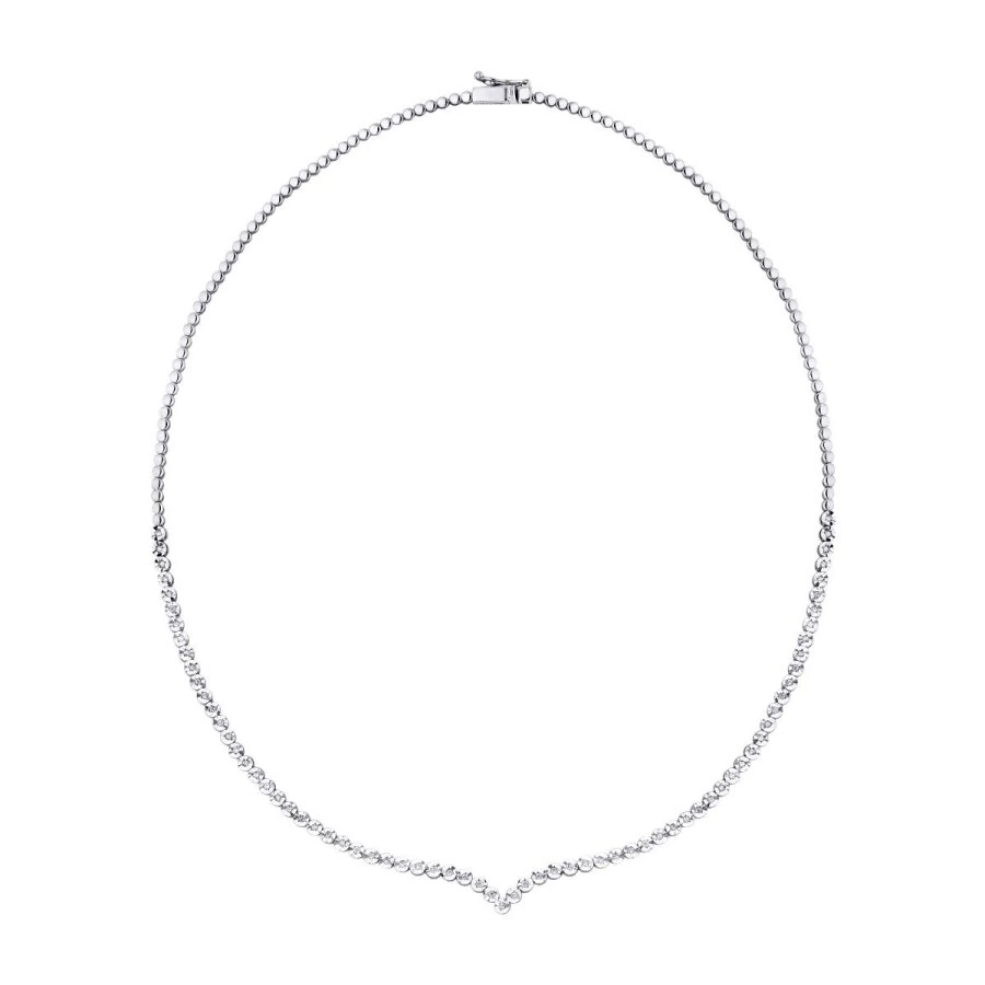 0.42 Carat Diamond Tennis Neckband