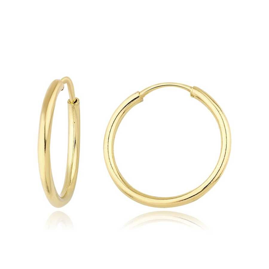 Gold Hoop Earrings