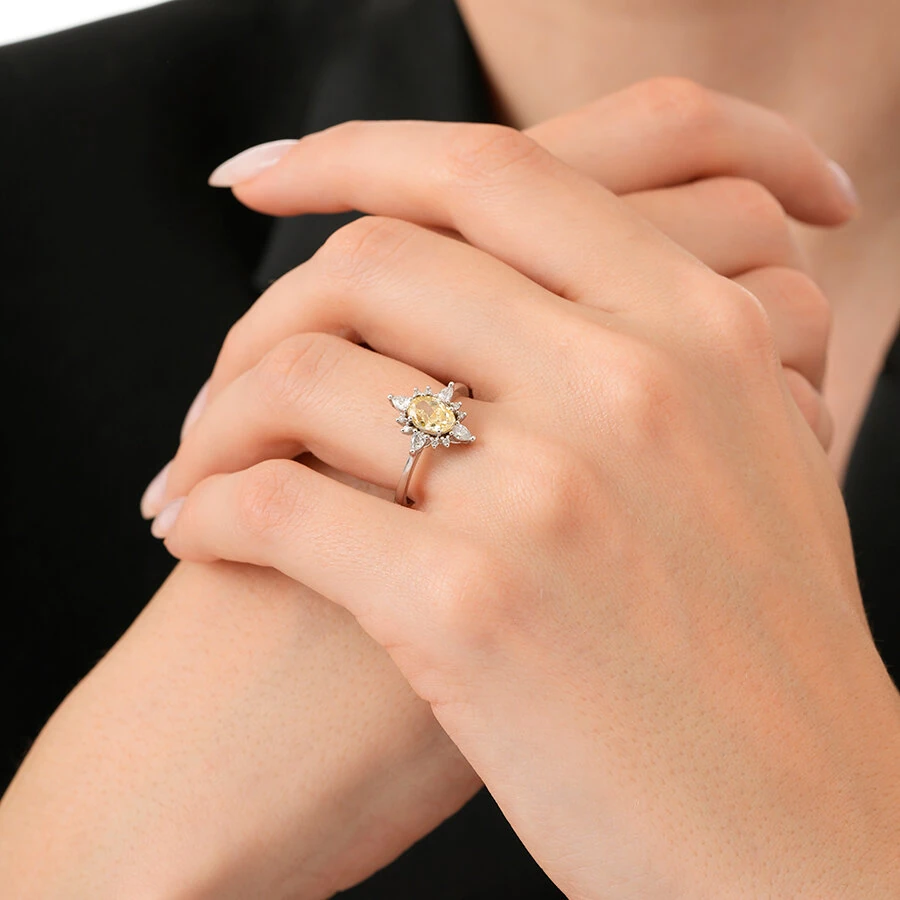 2.04 Carat Diamond Fancy Ring