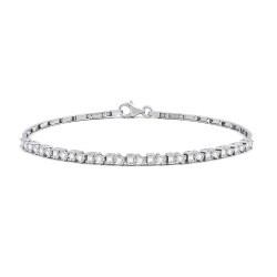 Goldenes Baguette Armband