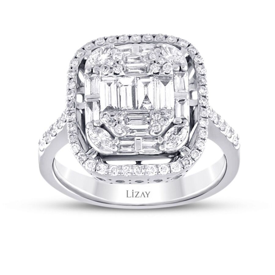 1.01 Carat Diamond Baguette Ring