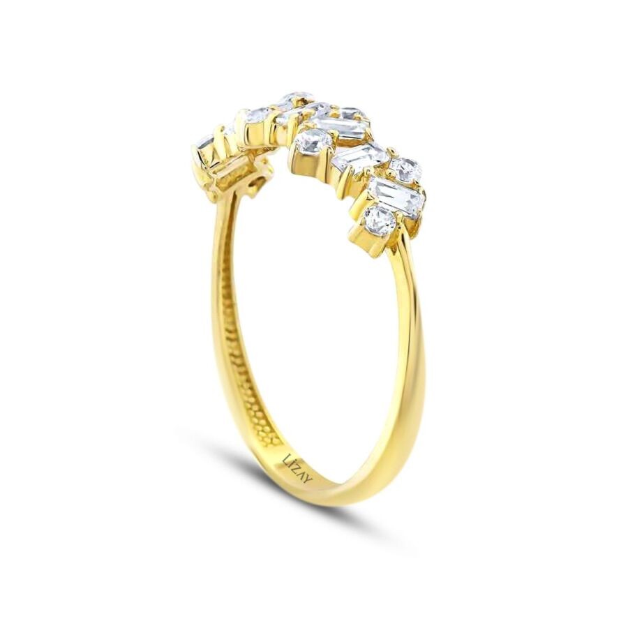 Gold Baguette Ring