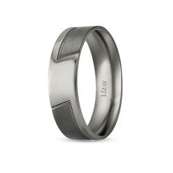 Black Gold Wedding Band