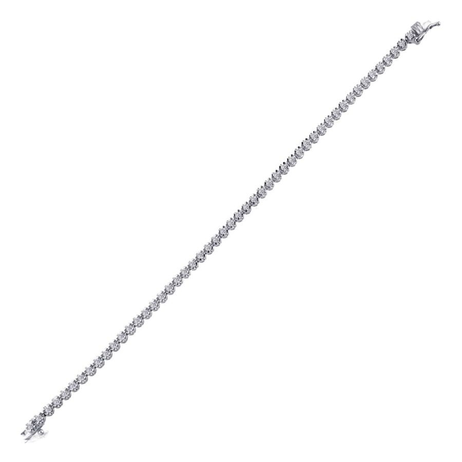 3.66 Carat Diamond Tennis Bracelet