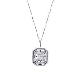 1,05 Karat Diamant Aurora Halskette