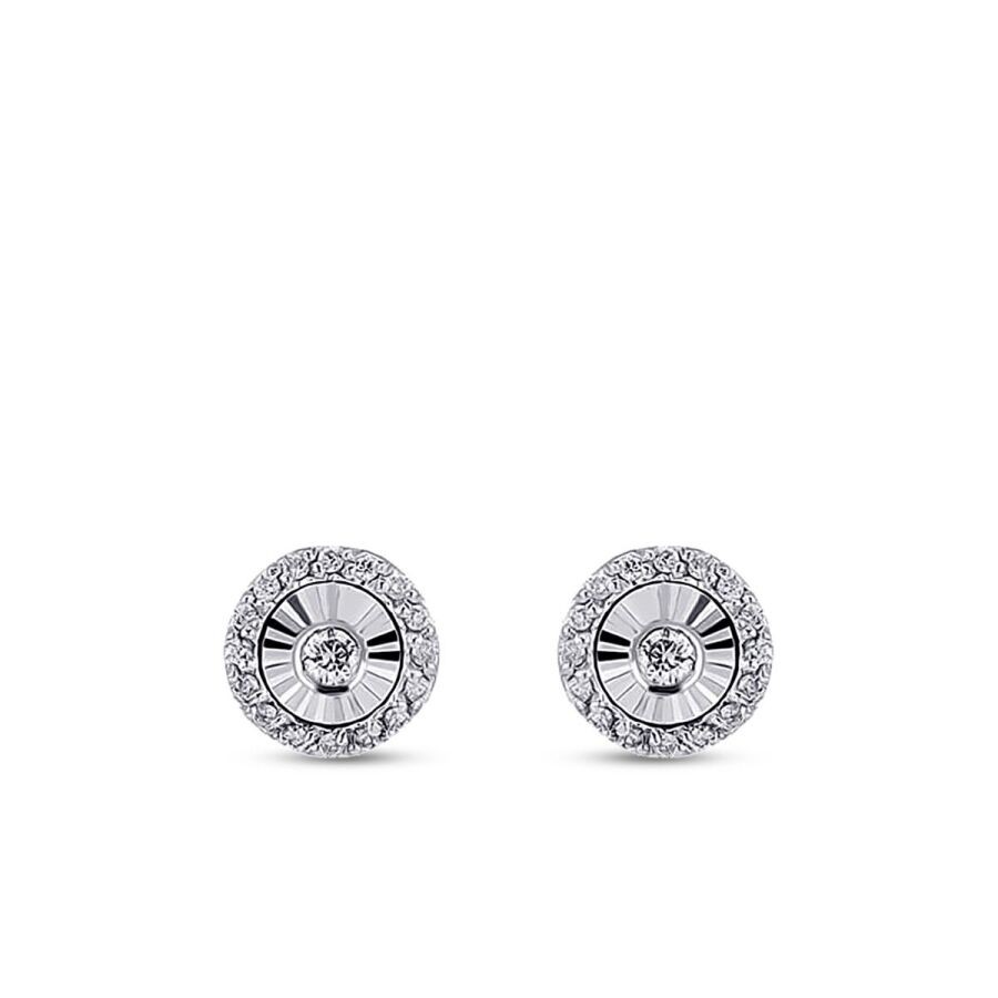 0.15 Carat Diamond Earrings