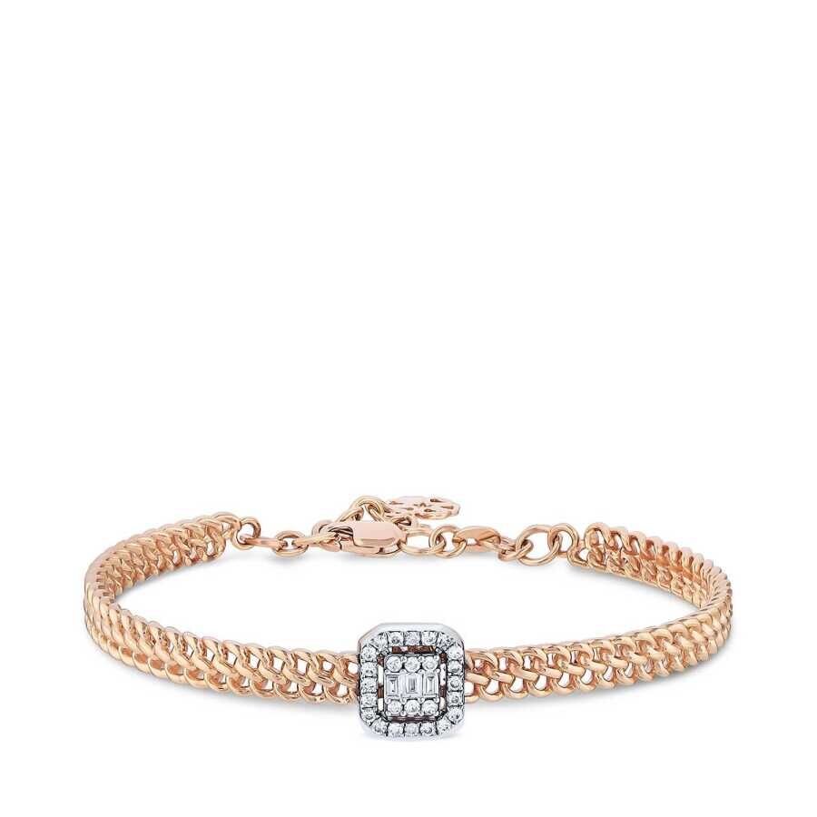 0.34 Carat Diamond Baguette Bracelet