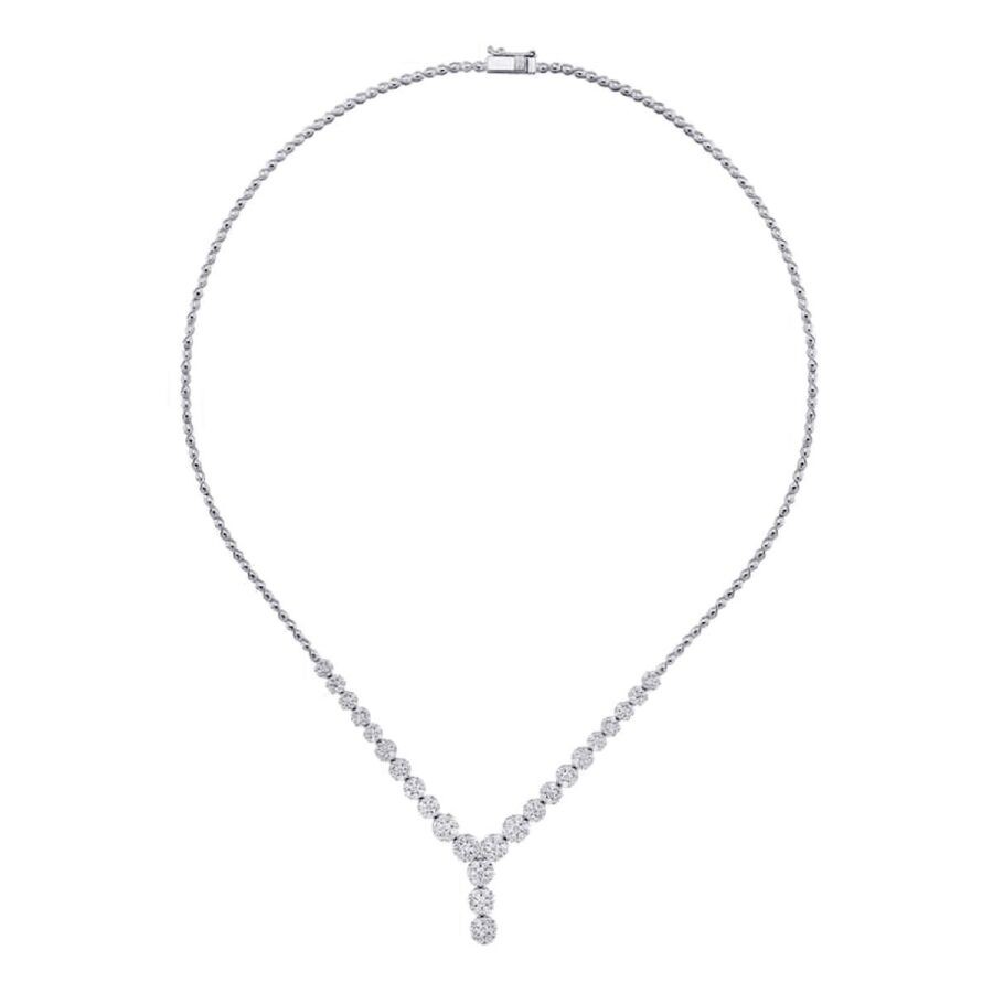 2.98 Carat Diamond Trend Necklace