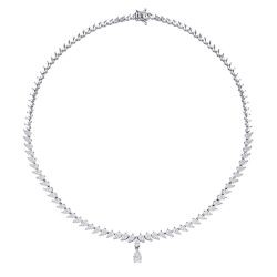 10.64 Carat Diamond Necklace