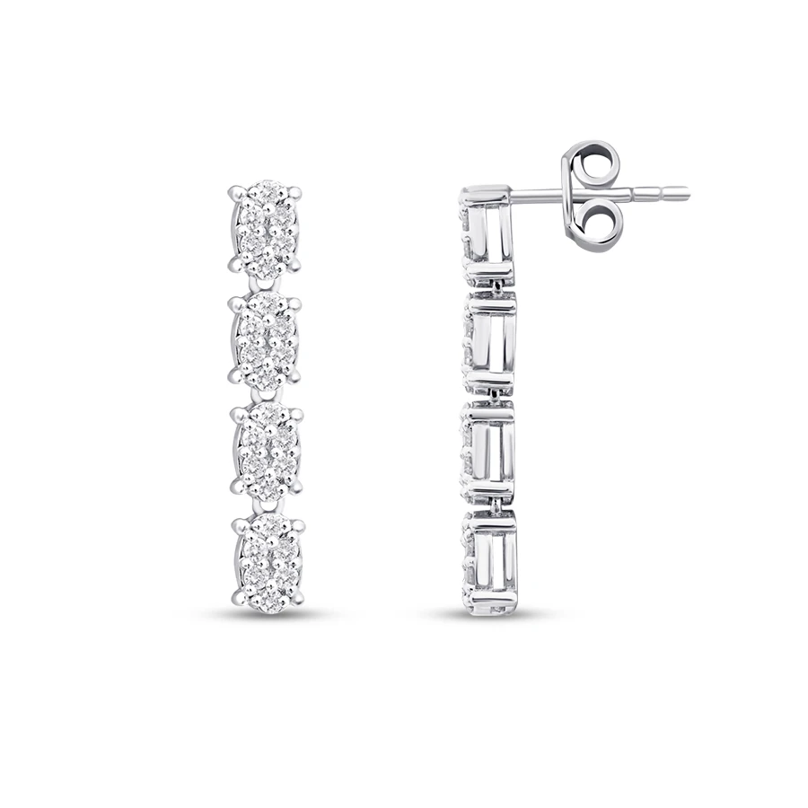 0.47 Carat Diamond Trend Earrings
