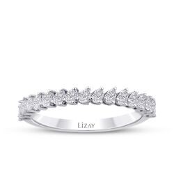 0.55 Carat Diamond Half-Eternity Ring