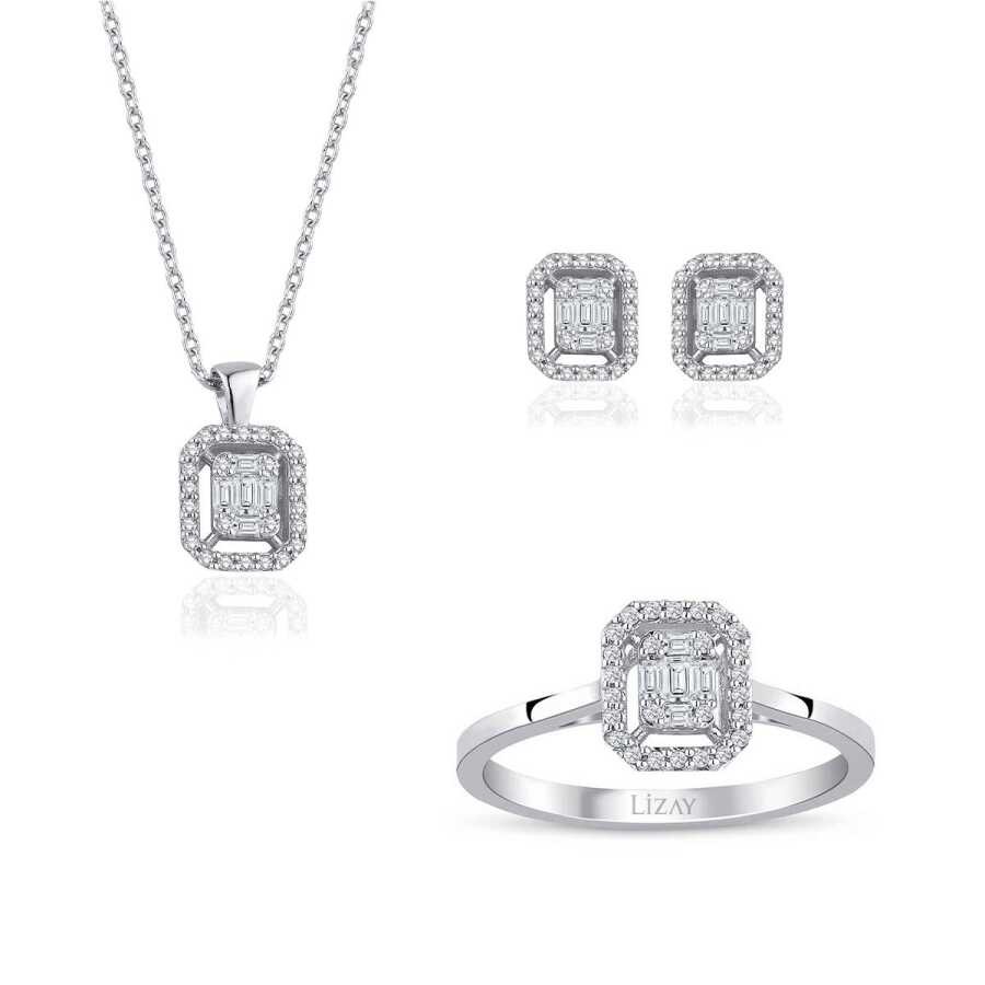 0.58 Carat Diamond Baguette Mini Set