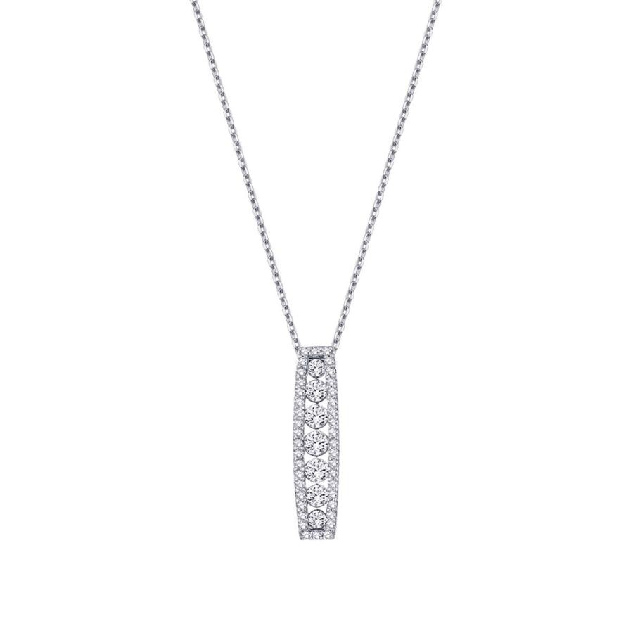 0.56 Carat Diamond Aurora Necklace