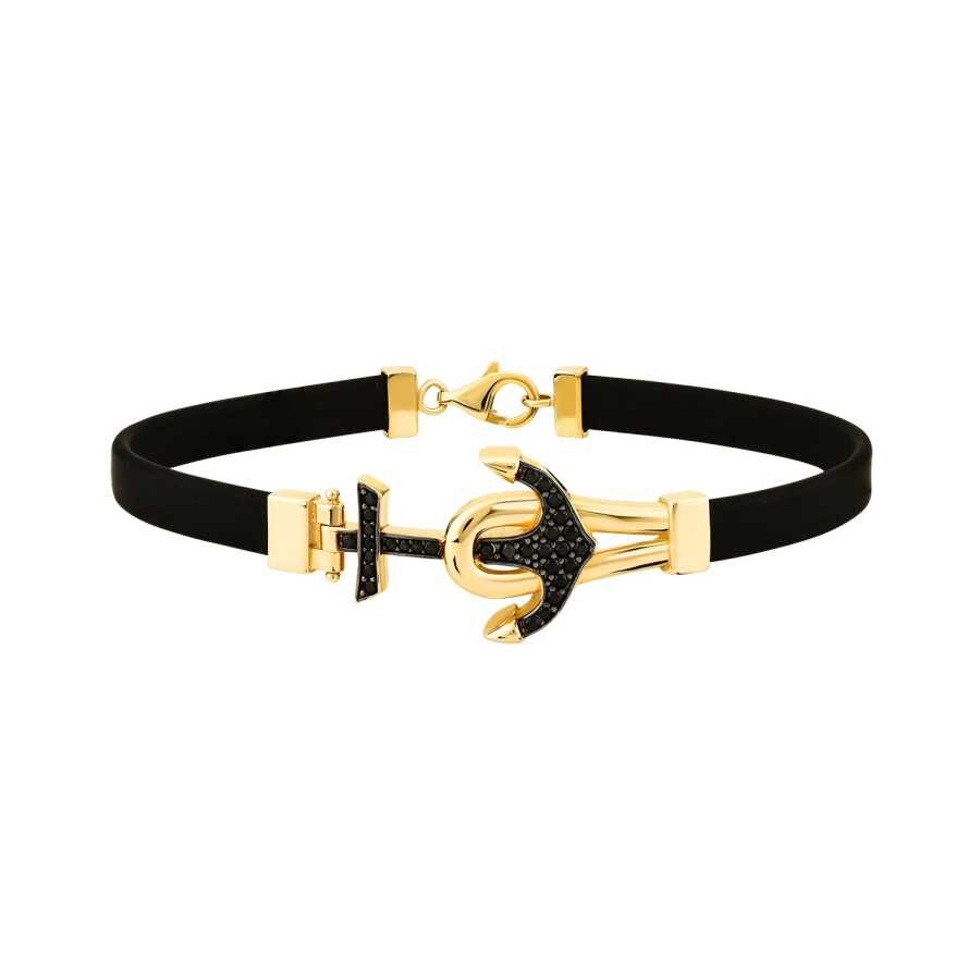 Gold Anchor Men's Bracelet