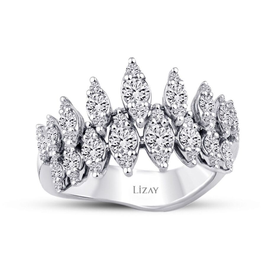 0.93 Carat Diamond Aurora Ring