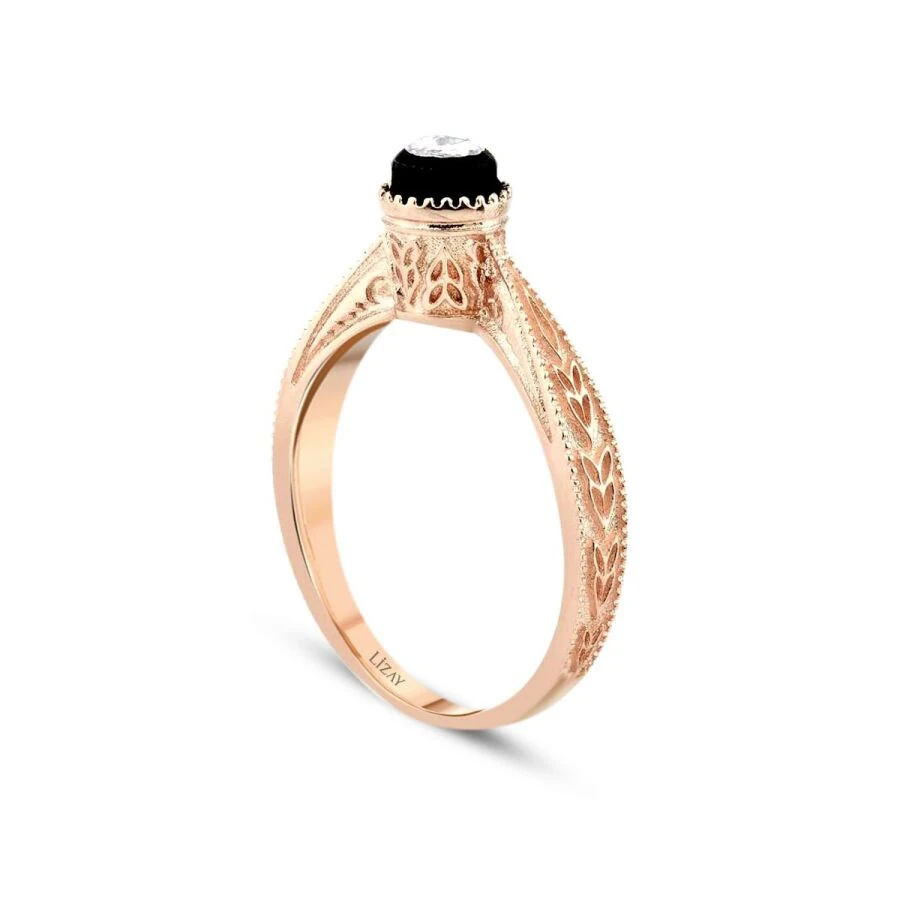 0.10 Carat Diamond Solitaire Engagement Ring