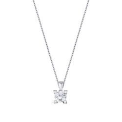 0.20 Carat Diamond Solitaire Necklace