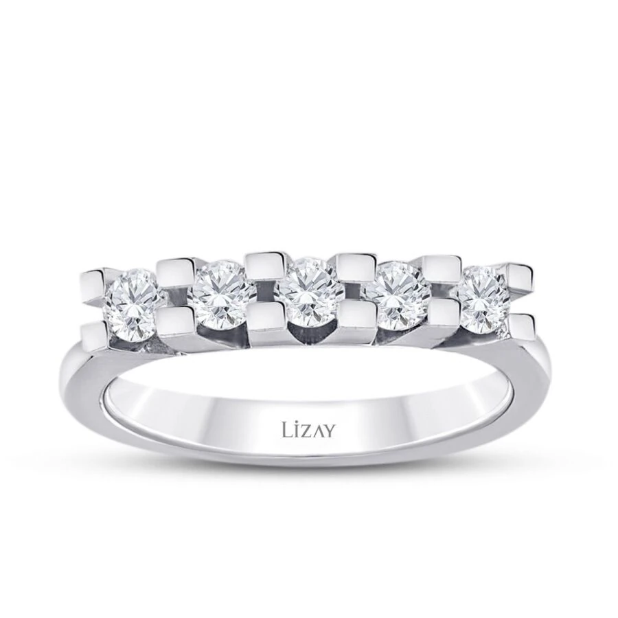 0.45 Carat Diamond Five-Stone Ring