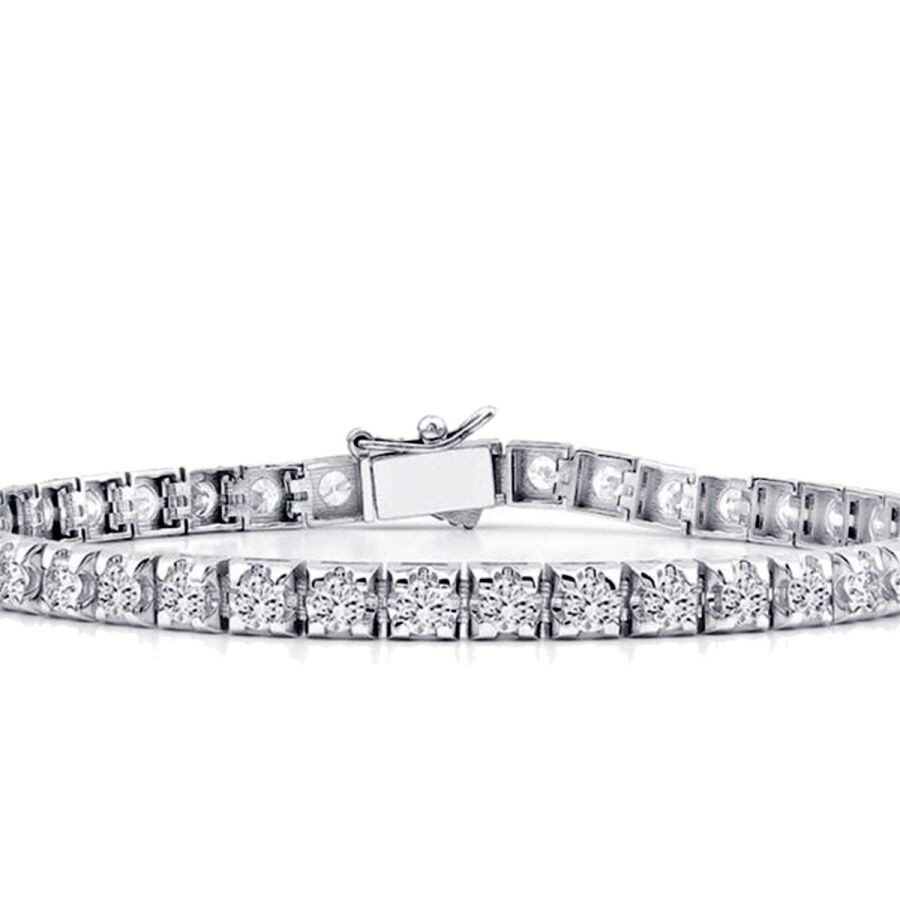 4.15 Carat Diamond Tennis Bracelet