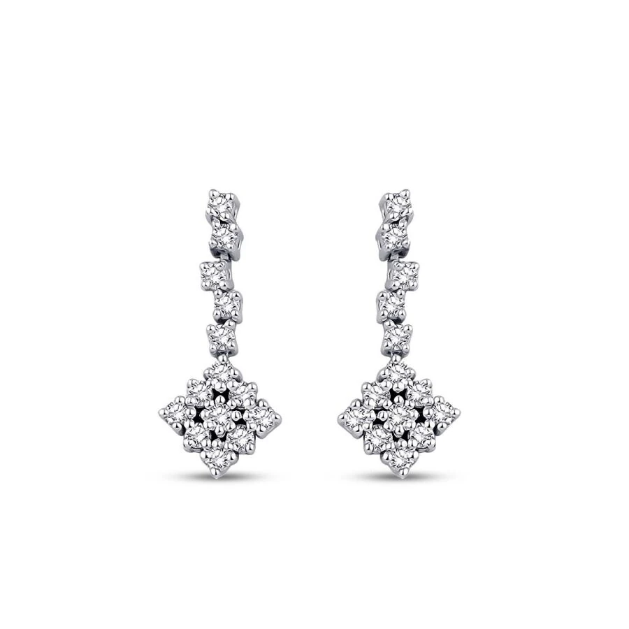 0.16 Carat Diamond Trend Earrings