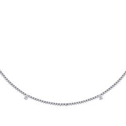 7,40 Karat Diamant Tennis Halskette