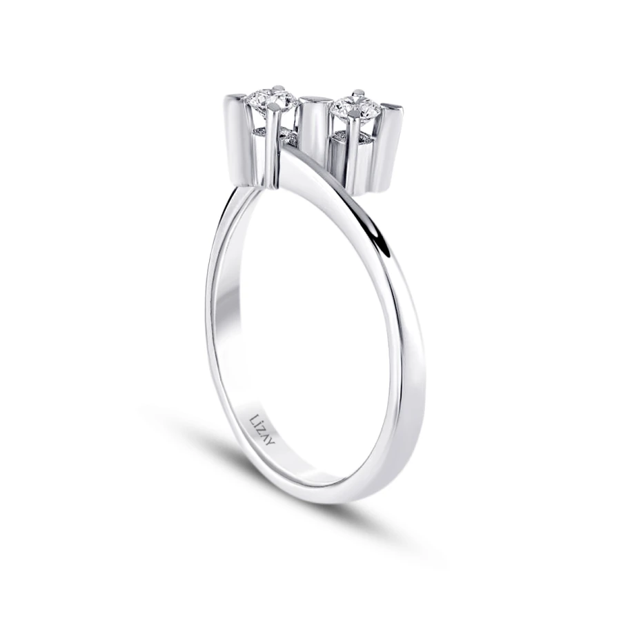 0.16 ct. Diamant Trend Ring