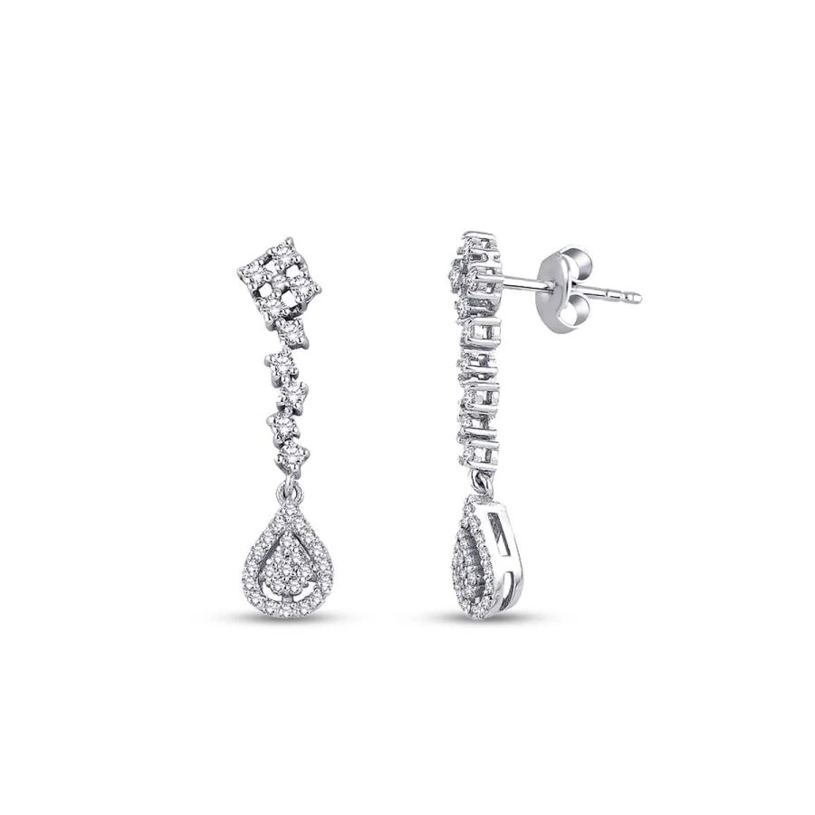 0.61 Carat Diamond Trend Earrings