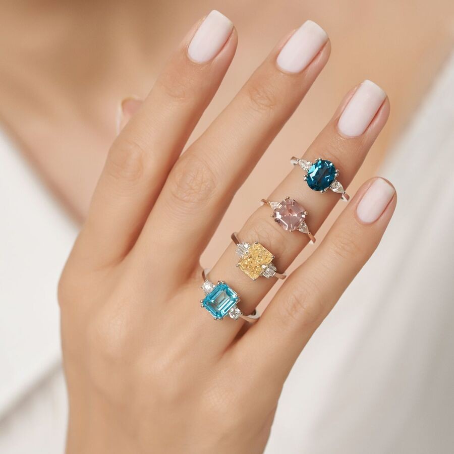 4.70 Carat Diamond Fancy Ring