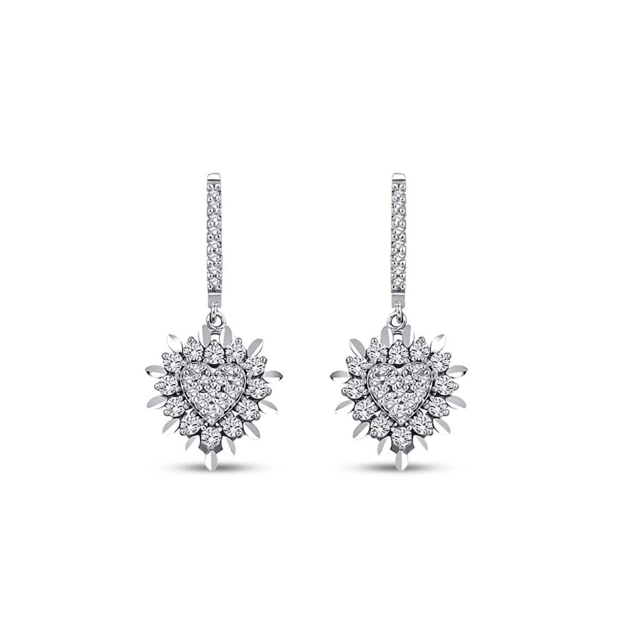 0.91 ct. Diamant Trend Ohrringe