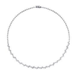 3,10 Karat Diamant Halskette