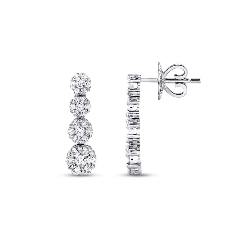 0.63 Carat Diamond Trend Earrings