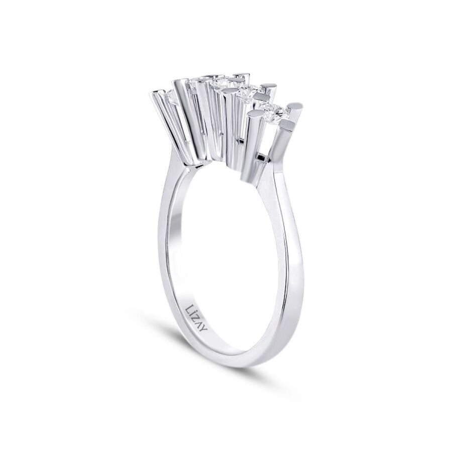 0.45 Carat Diamond Five-Stone Ring