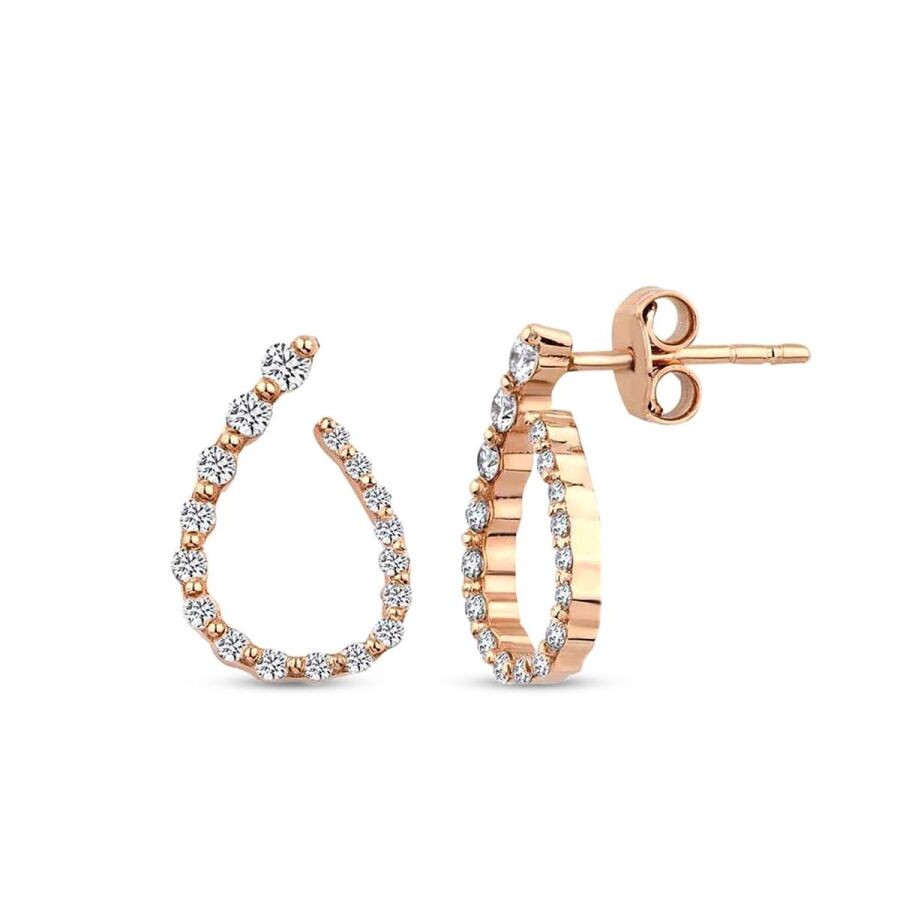 0.36 Carat Diamond Trend Earrings