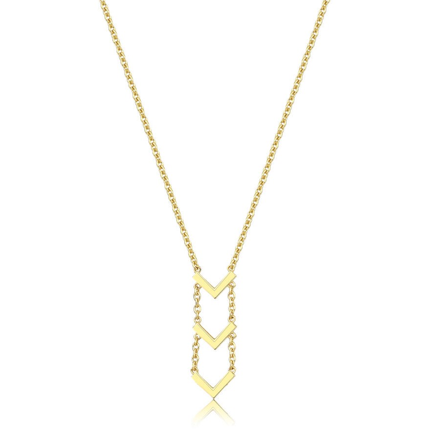 Gold Tria Necklace