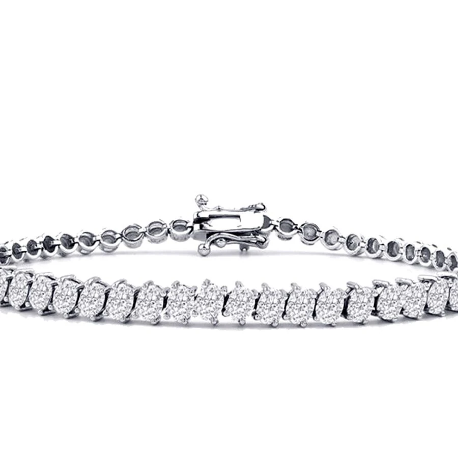 3.14 Carat Diamond Aurora Bracelet