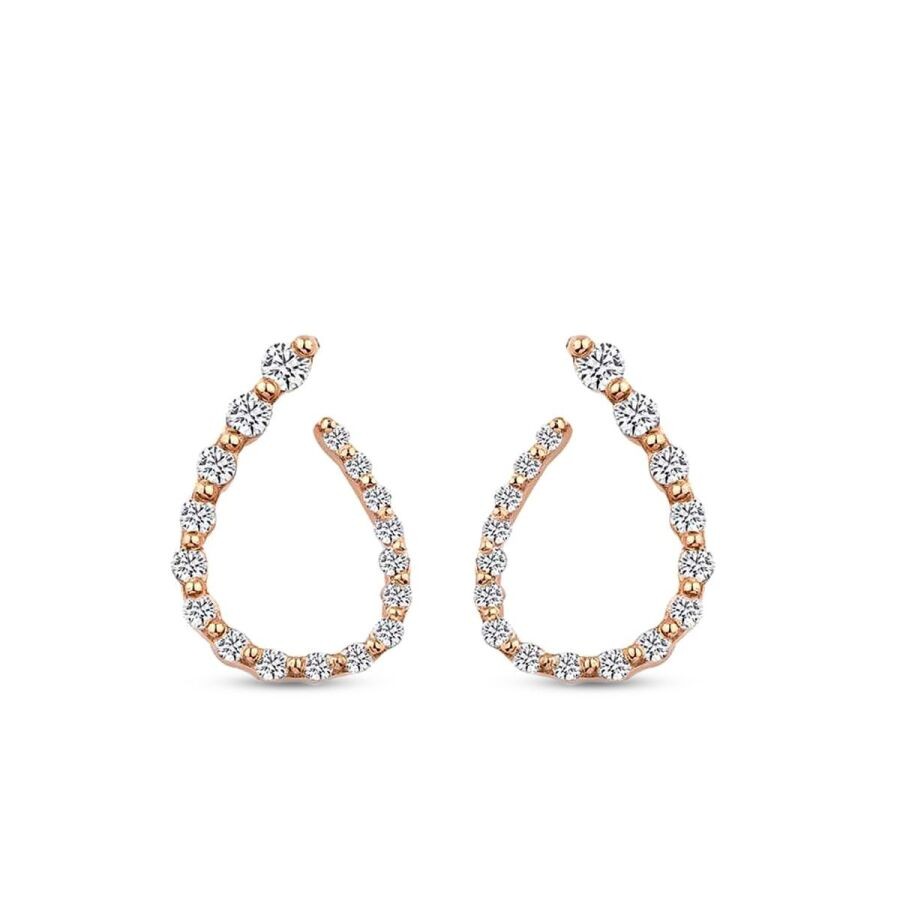 0.36 Carat Diamond Trend Earrings