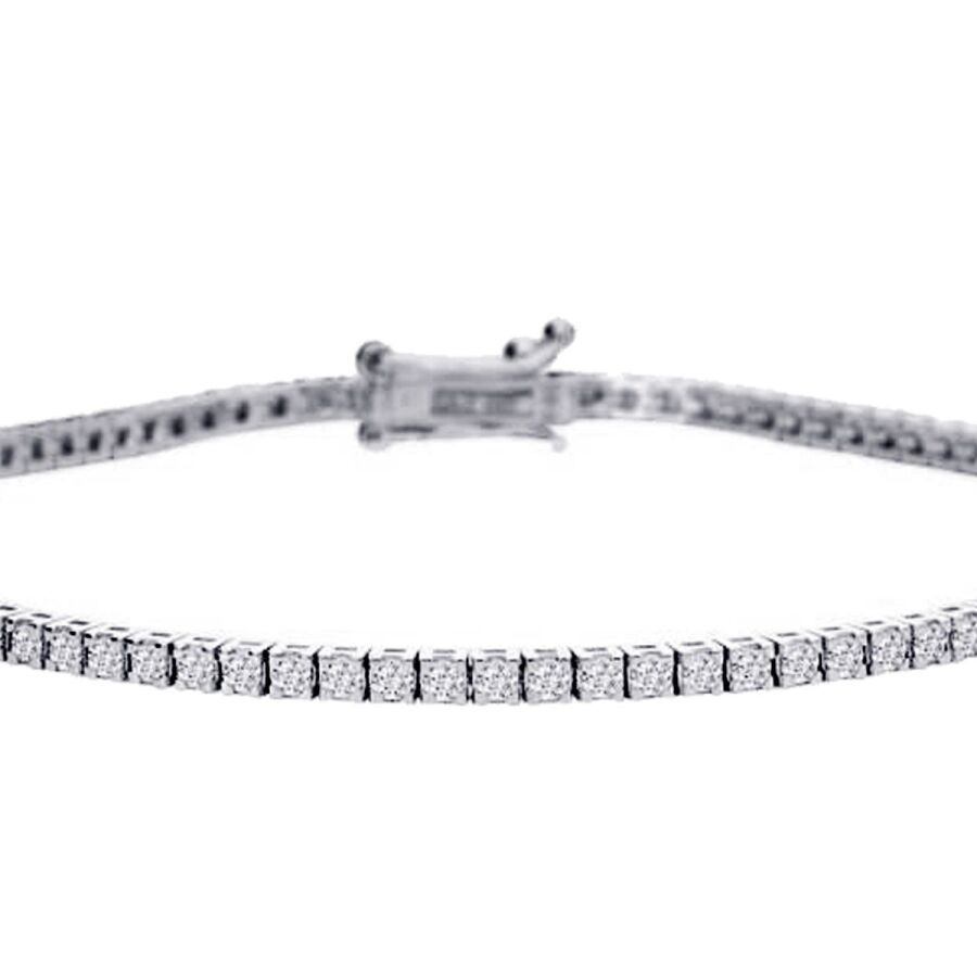 1.00 Carat Diamond Tennis Bracelet