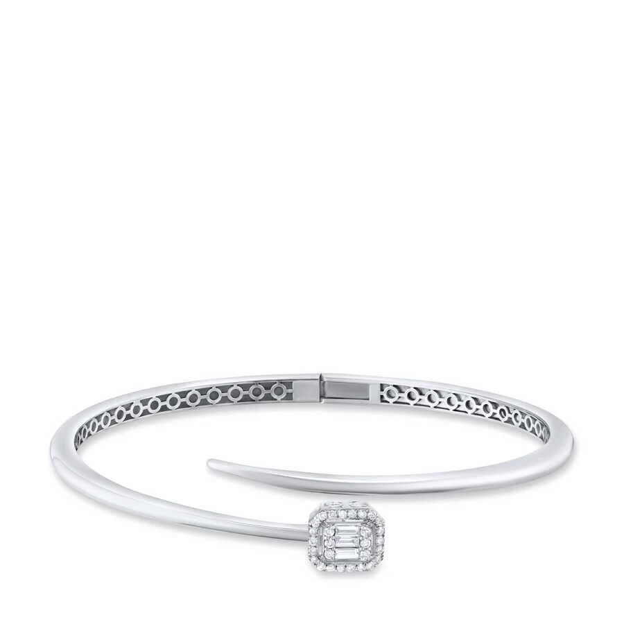 0.25 Carat Diamond Baguette Bangle
