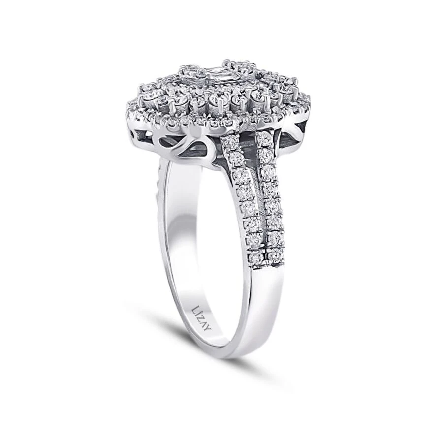0.92 Carat Diamond Baguette Ring