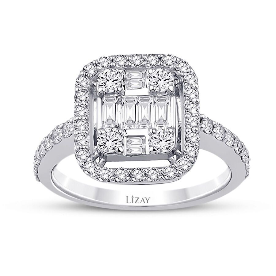 1.01 Carat Diamond Baguette Ring