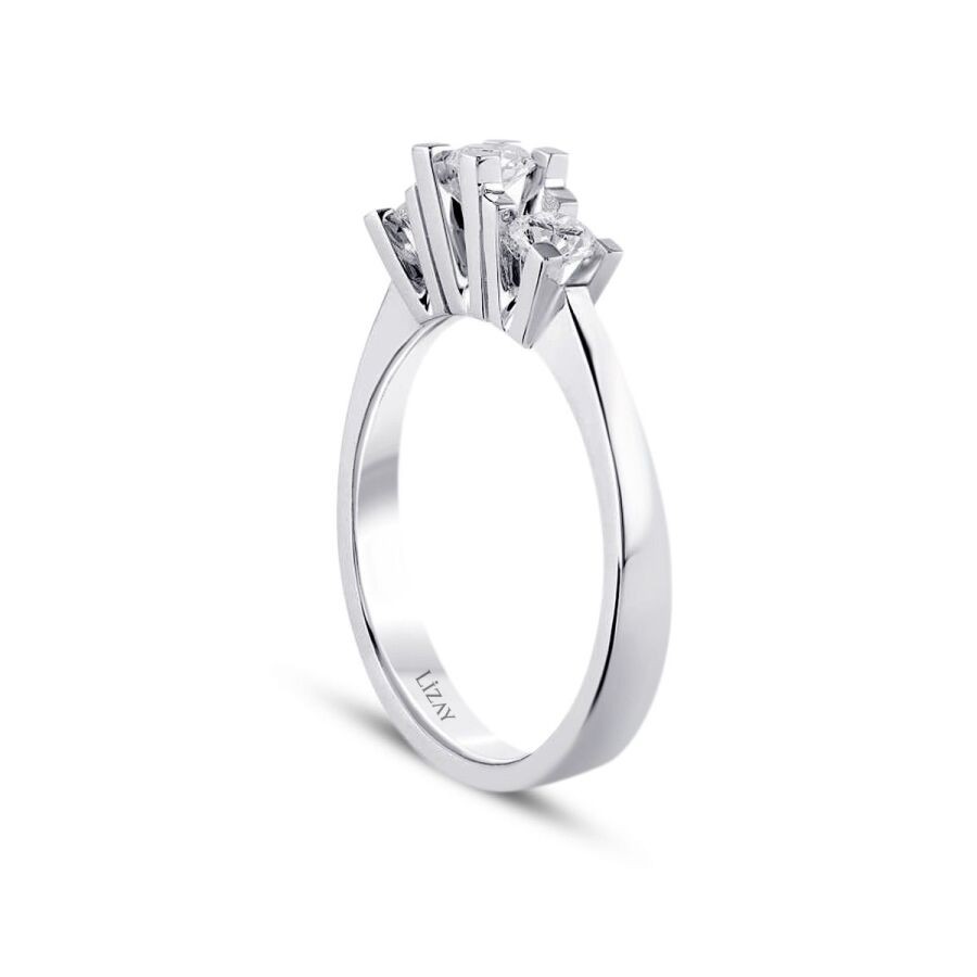 0.46 Carat Diamond Tria Ring