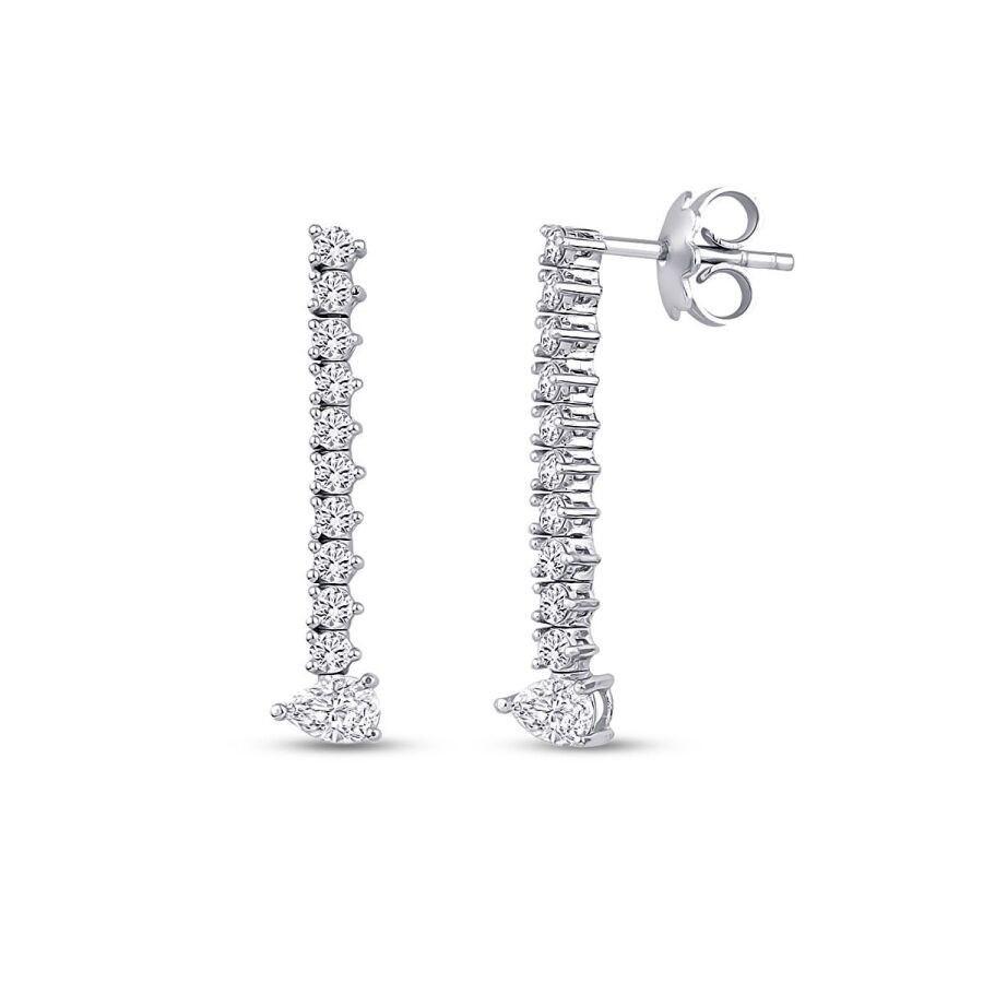0.39 Carat Diamond Trend Earrings