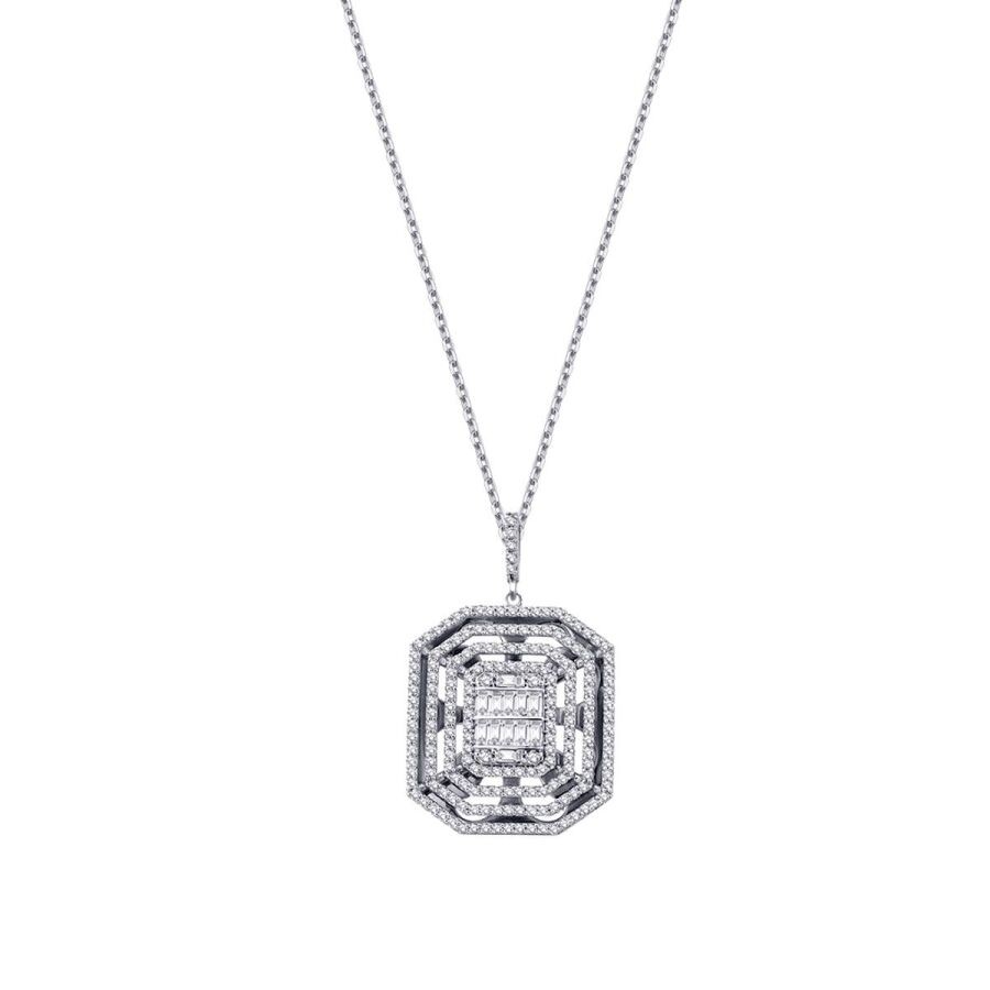 1.05 Carat Diamond Aurora Necklace