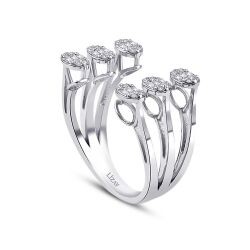 0.39 Carat Diamond Baguette Ring